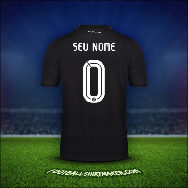 Camisa FC Bayern Munchen UCL 2020/21 -  seu nome - 0