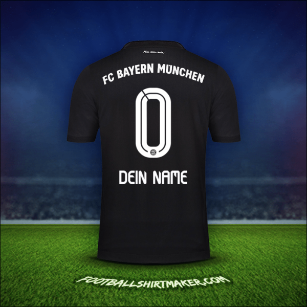 Trikot FC Bayern Munchen 2020/21 Dritte -  dein name - 0