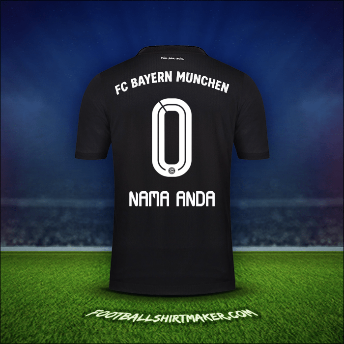 Jersey FC Bayern Munchen 2020/21 Ketiga -  nama anda - 0