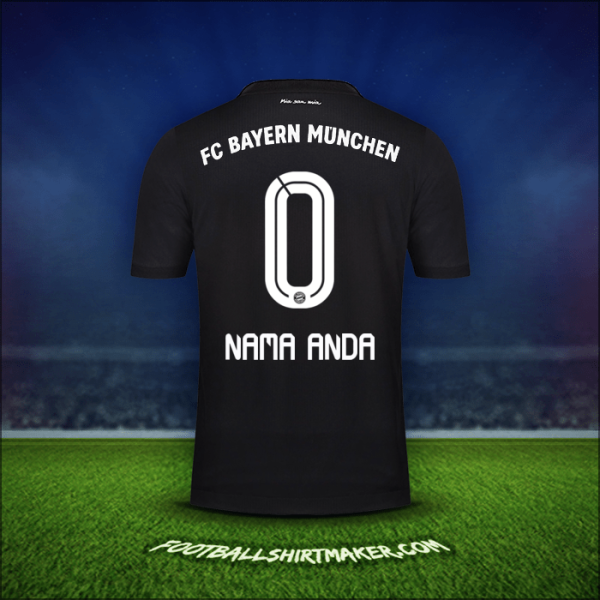 Jersey FC Bayern Munchen 2020/21 Ketiga -  nama anda - 0