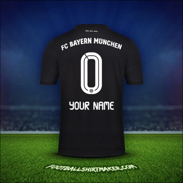 Shirt FC Bayern Munchen 2020/21 Third -  your name - 0