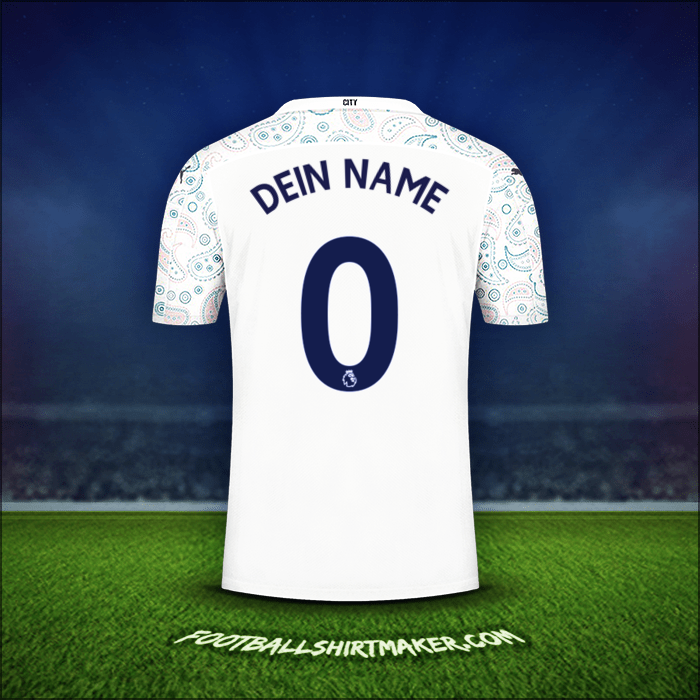Trikot Manchester City 2020/21 Dritte -  dein name - 0