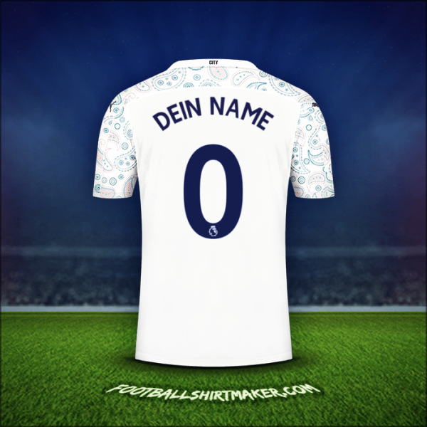 Trikot Manchester City 2020/21 Dritte -  dein name - 0