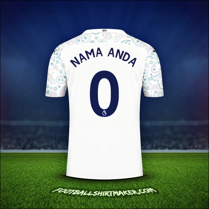 Jersey Manchester City 2020/21 Ketiga -  nama anda - 0