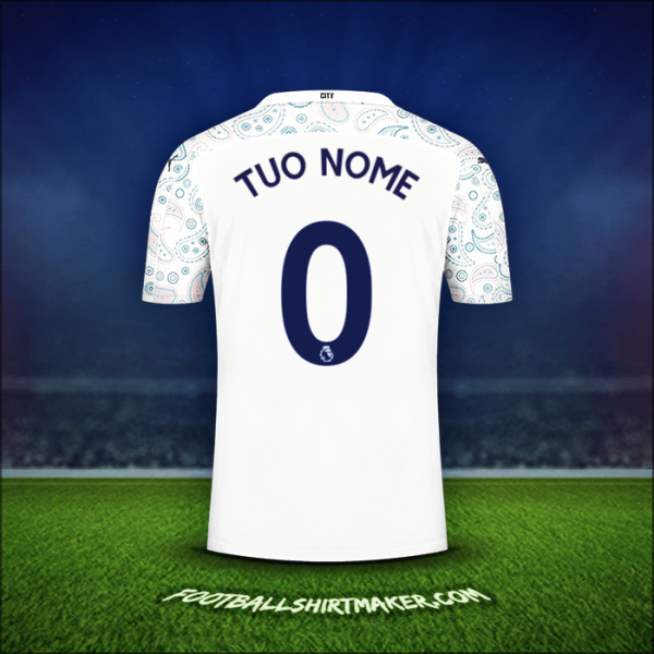 Maglia Manchester City 2020/21 Terza -  tuo nome - 0