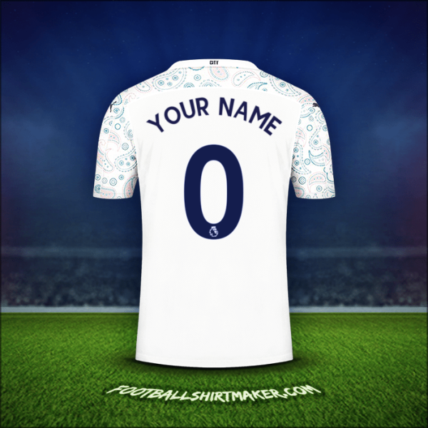 Shirt Manchester City 2020/21 Third -  your name - 0