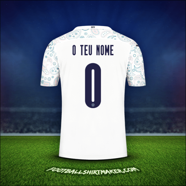 Camisola Manchester City Cup 2020/21 Terceira -  o teu nome - 0
