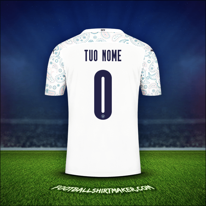 Maglia Manchester City Cup 2020/21 Terza -  tuo nome - 0