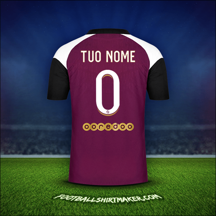 Maglia Paris Saint Germain 2020/21 Terza -  tuo nome - 0