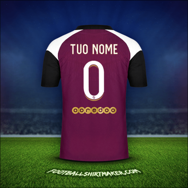 Maglia Paris Saint Germain 2020/21 Terza -  tuo nome - 0