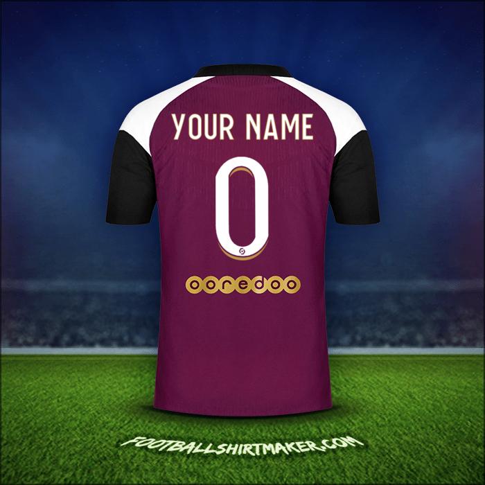 Shirt Paris Saint Germain 2020/21 Third -  your name - 0