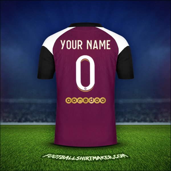 Shirt Paris Saint Germain 2020/21 Third -  your name - 0