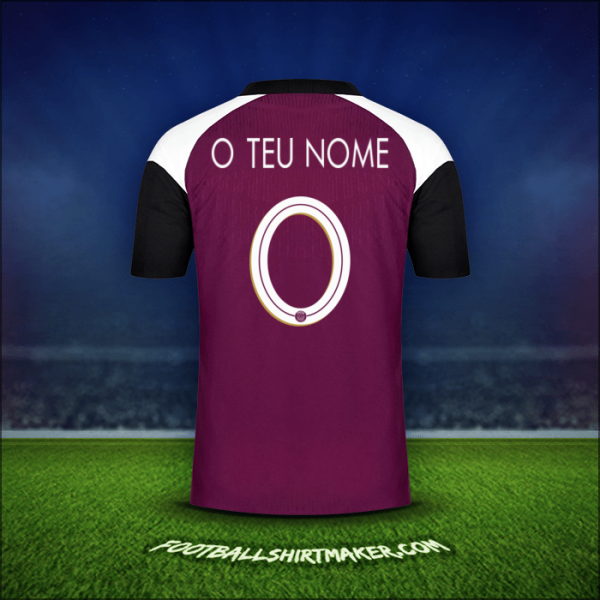 Camisola Paris Saint Germain Cup 2020/21 Terceira -  o teu nome - 0