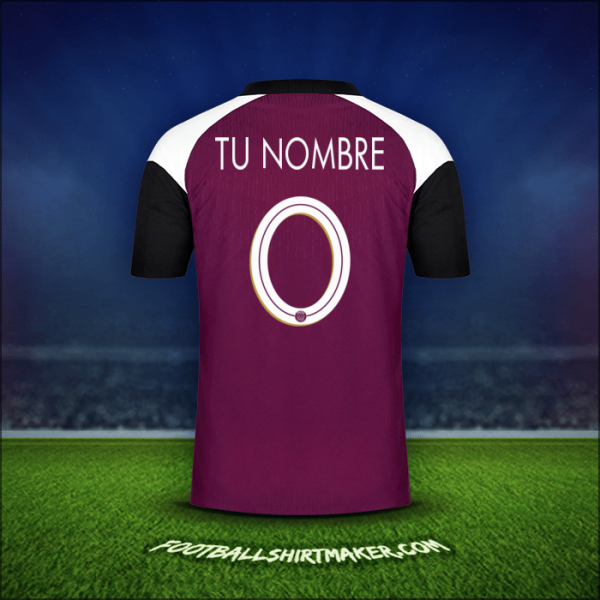 Camiseta Paris Saint Germain Cup 2020/21 Tercera -  tu nombre - 0