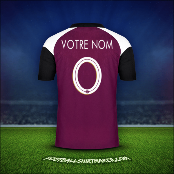 Maillot Paris Saint Germain Cup 2020/21 Troisième -  votre nom - 0