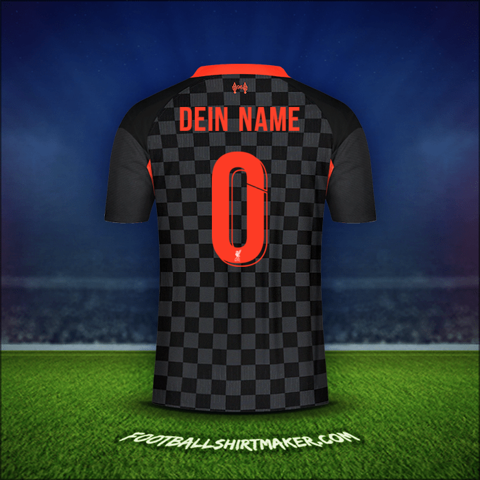 Trikot Liverpool FC Cup 2020/21 Dritte -  dein name - 0