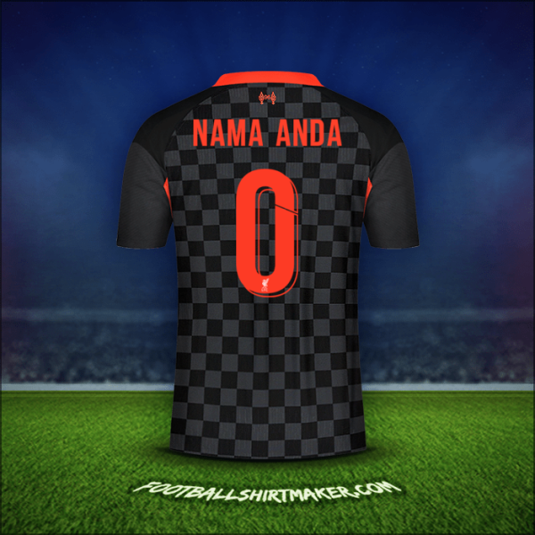 Jersey Liverpool FC Cup 2020/21 Ketiga -  nama anda - 0