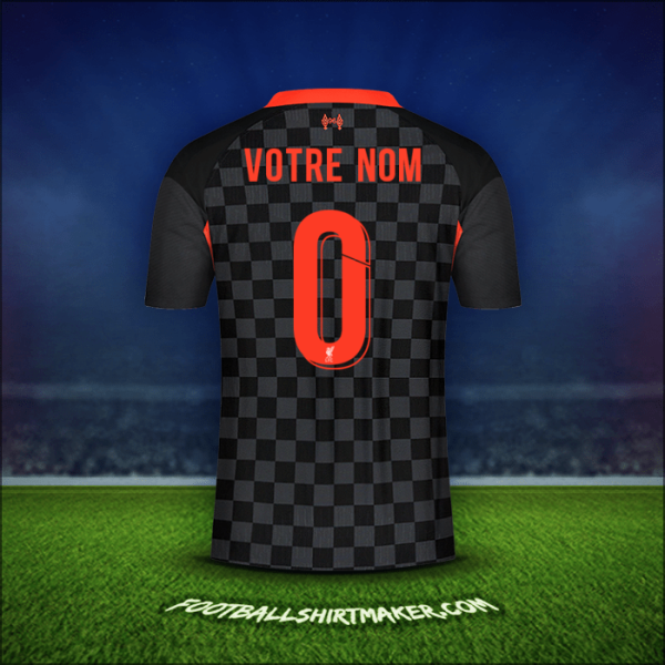 Maillot Liverpool FC Cup 2020/21 Troisième -  votre nom - 0