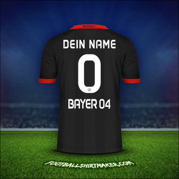Trikot Bayer 04 Leverkusen 2020/21 -  dein name - 0