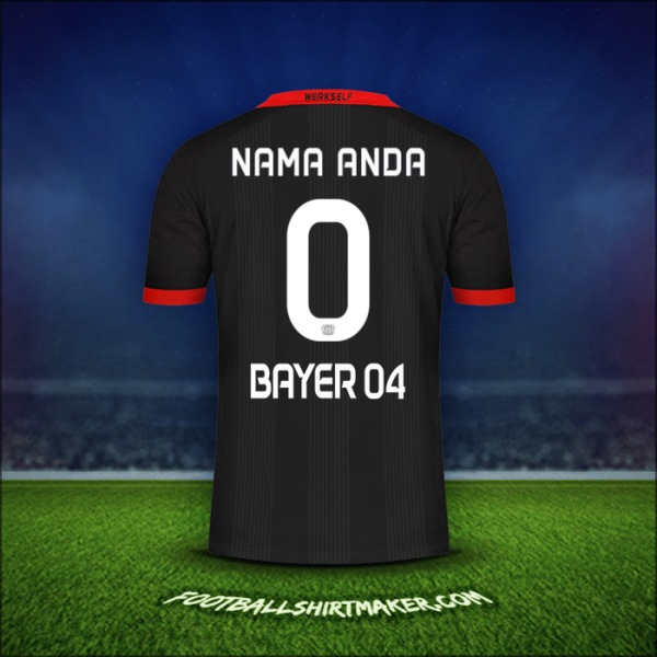 Jersey Bayer 04 Leverkusen 2020/21 -  nama anda - 0
