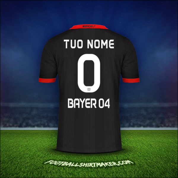 Maglia Bayer 04 Leverkusen 2020/21 -  tuo nome - 0