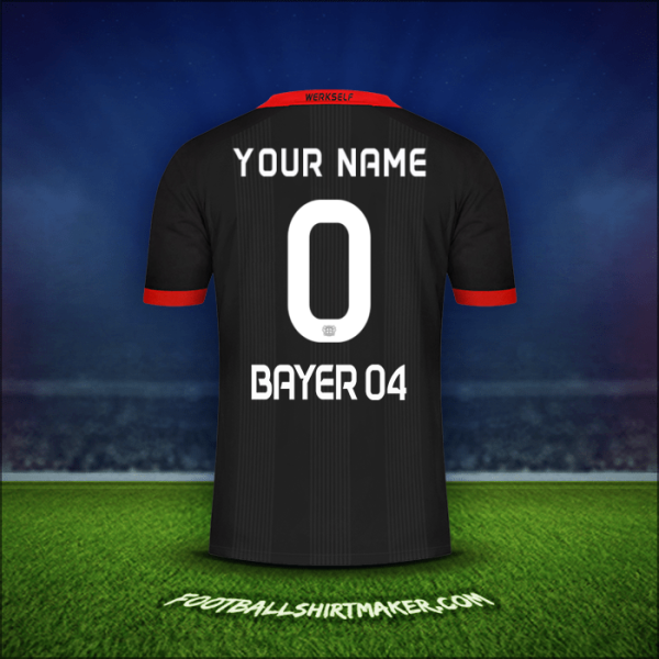 Shirt Bayer 04 Leverkusen 2020/21 -  your name - 0