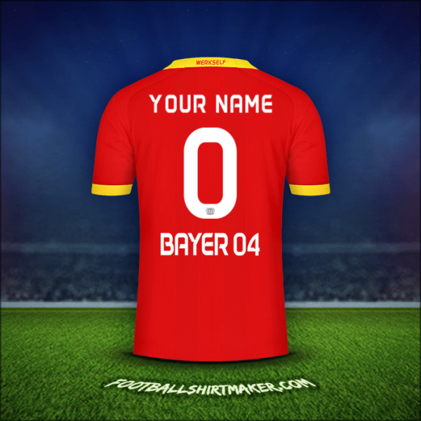 Shirt Bayer 04 Leverkusen 2020/21 Away -  your name - 0
