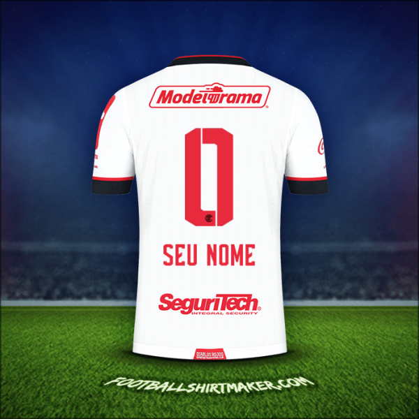 Camisa Toluca FC 2021 Alternativa -  seu nome - 0