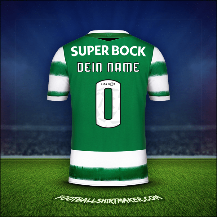 Trikot Sporting Clube 2020/21 -  dein name - 0