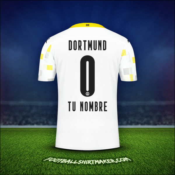 Jersey Borussia Dortmund 2020/21 Tercera -  tu nombre - 0
