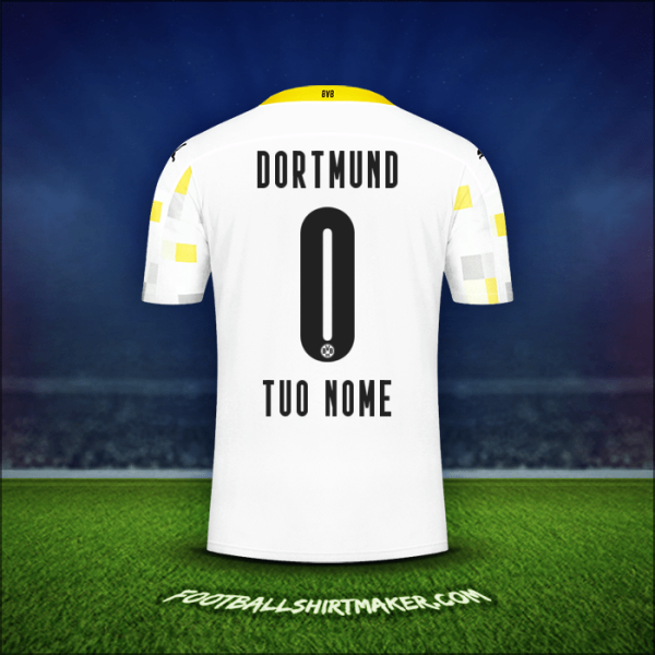 Maglia Borussia Dortmund 2020/21 Terza -  tuo nome - 0