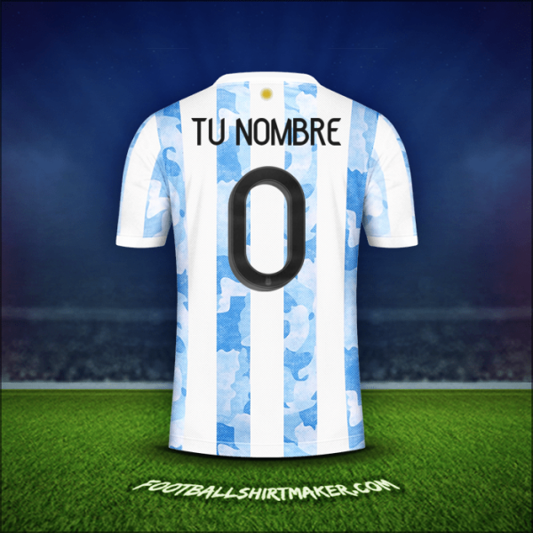 Camiseta Argentina 2021 -  tu nombre - 0