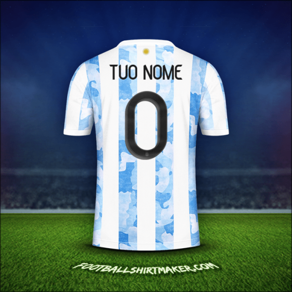 Maglia Argentina 2021 -  tuo nome - 0