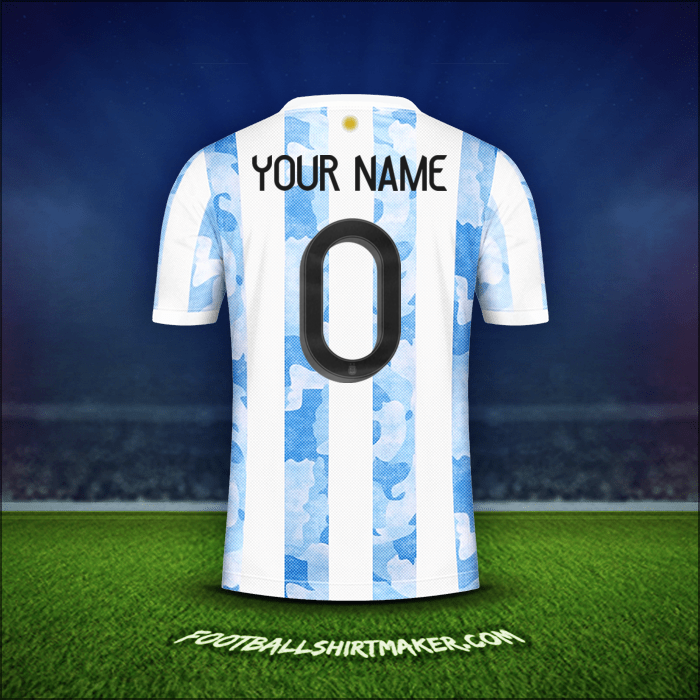 Shirt Argentina 2021 -  your name - 0