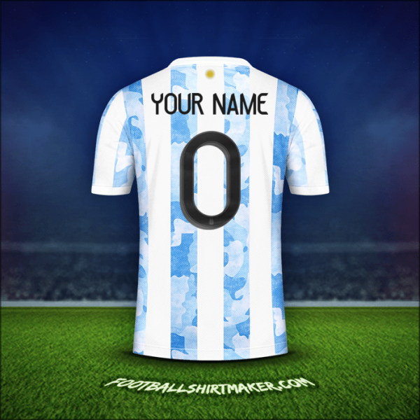 Jersey Argentina 2021 -  your name - 0