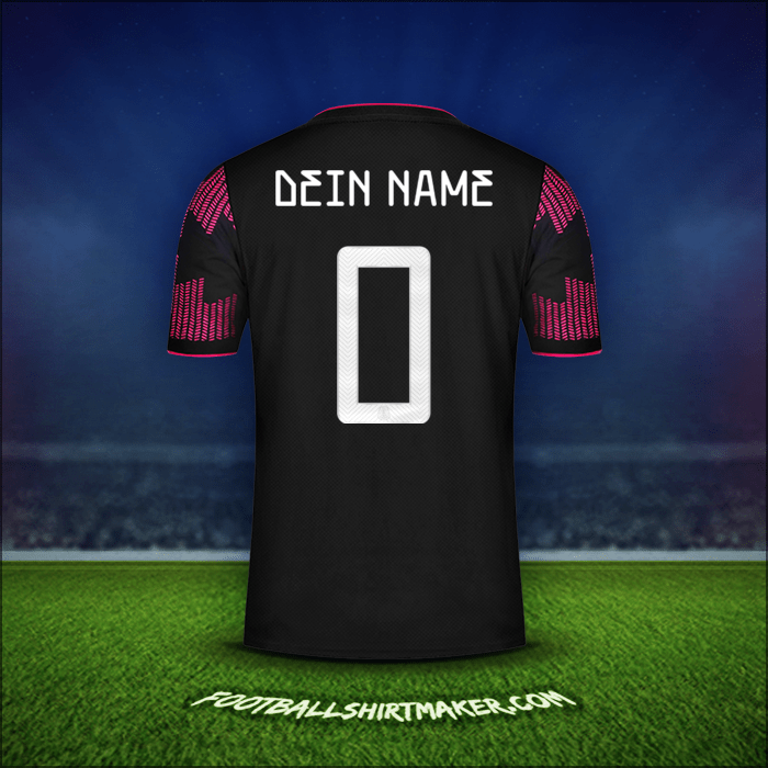 Trikot Mexiko 2021 -  dein name - 0