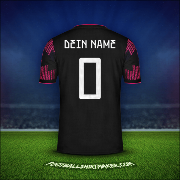 Trikot Mexiko 2021 -  dein name - 0