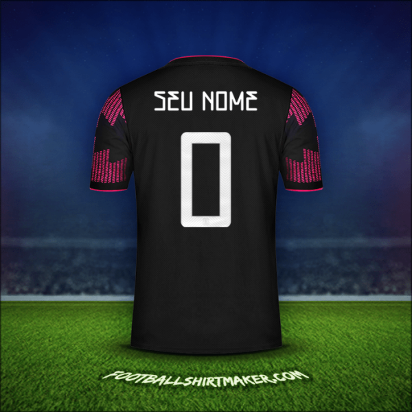 Camisa México 2021 -  seu nome - 0