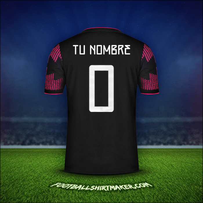 Camiseta Mexico 2021 -  tu nombre - 0