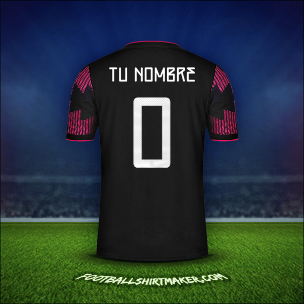Camiseta Mexico 2021 -  tu nombre - 0
