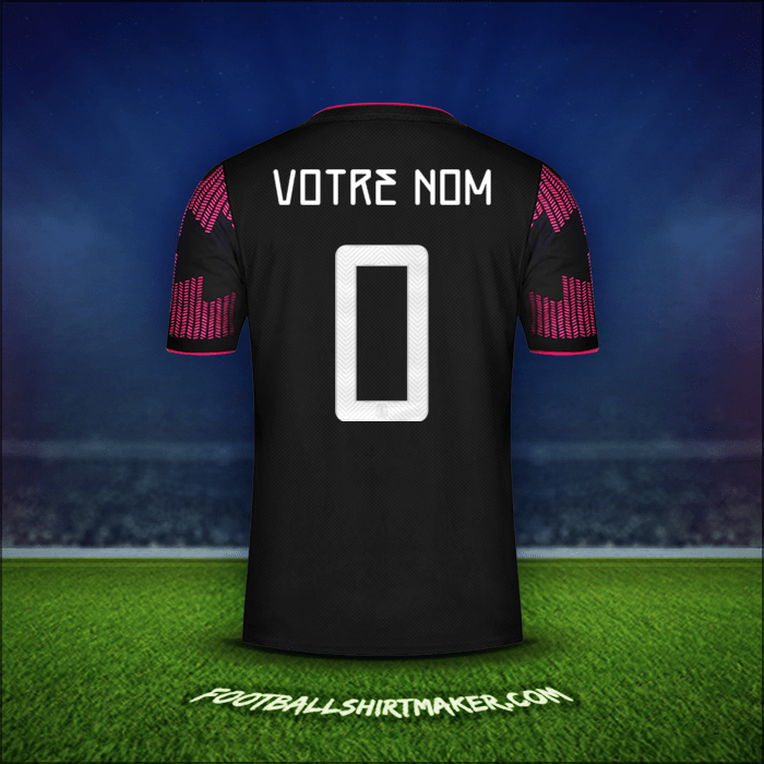 Maillot Mexique 2021 -  votre nom - 0