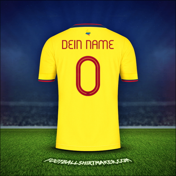 Trikot Kolumbien 2021 -  dein name - 0
