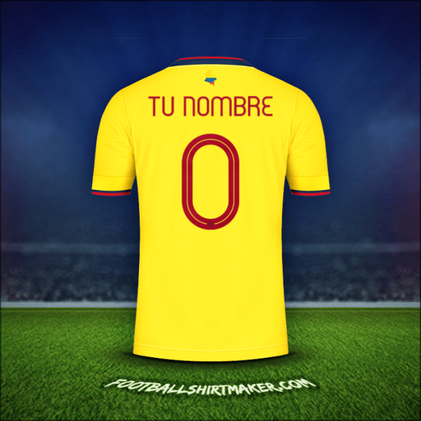 Camiseta Colombia 2021 -  tu nombre - 0