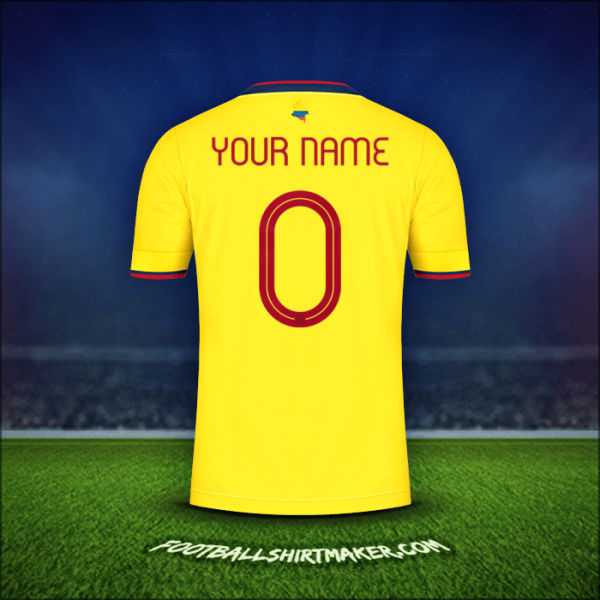Jersey Colombia 2021 -  your name - 0