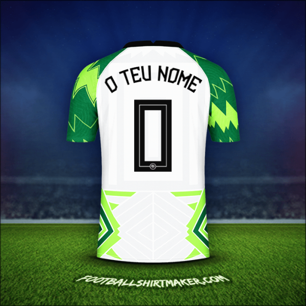 Camisola Nigéria 2020/21 -  o teu nome - 0