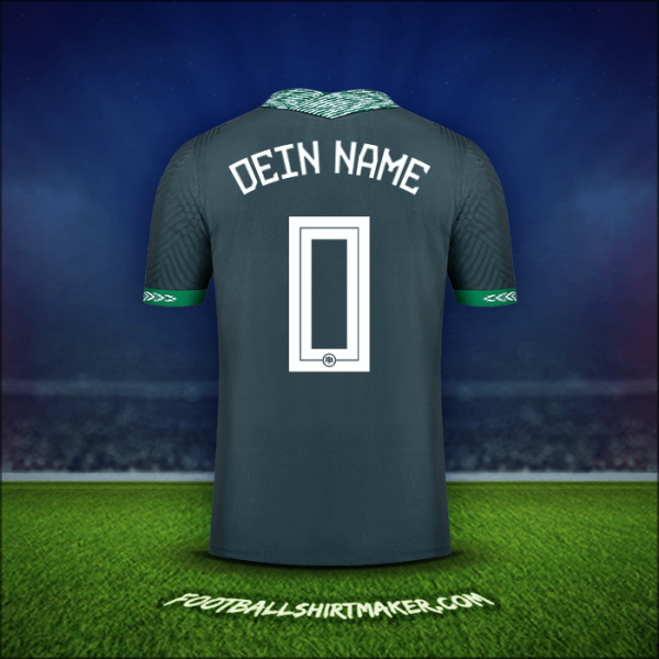 Trikot Nigeria 2020/21 Auswärts -  dein name - 0