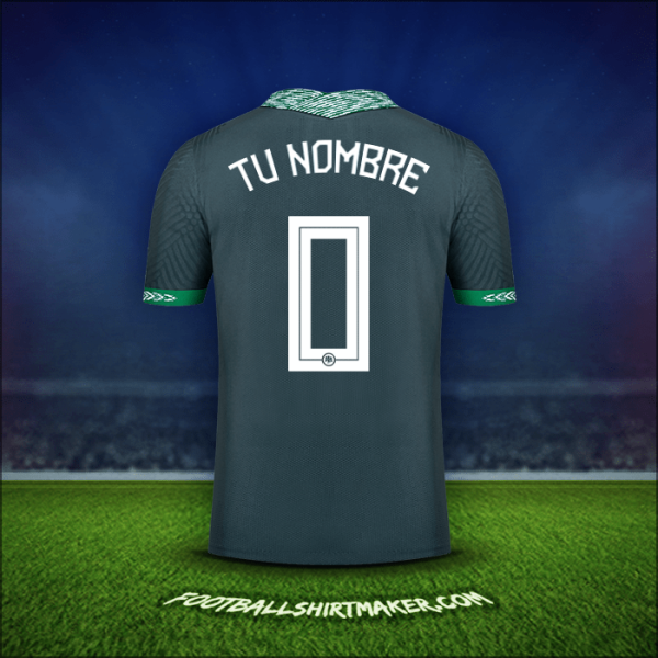 Camiseta Nigeria 2020/21 Visita -  tu nombre - 0