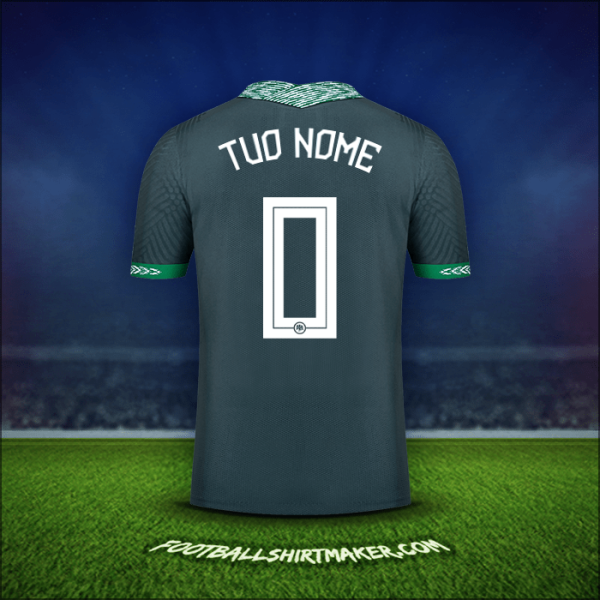 Maglia Nigeria 2020/21 Seconda -  tuo nome - 0