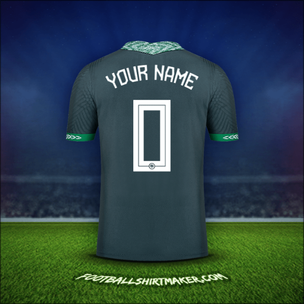Shirt Nigeria 2020/21 Away -  your name - 0