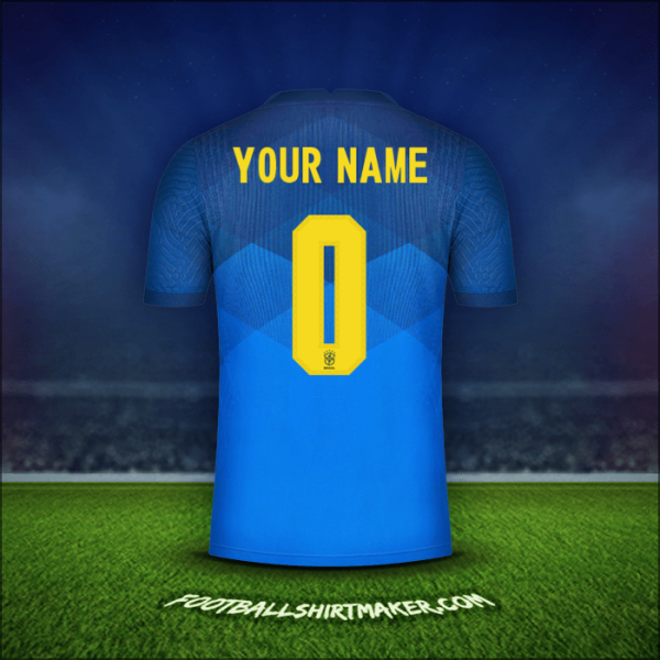 Shirt Brazil 2020/21 Away -  your name - 0